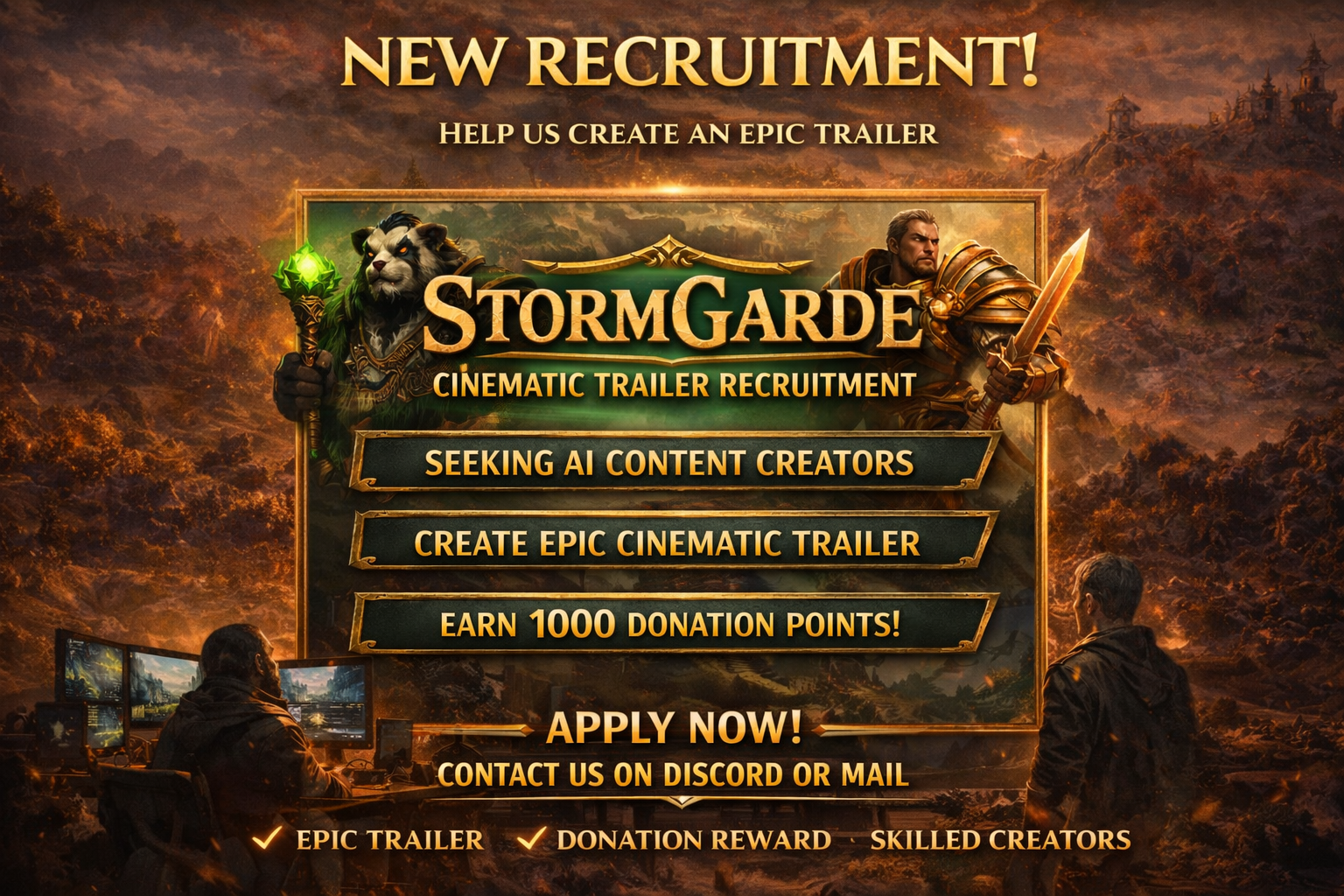 BRING STORMGARDE TO LIFE